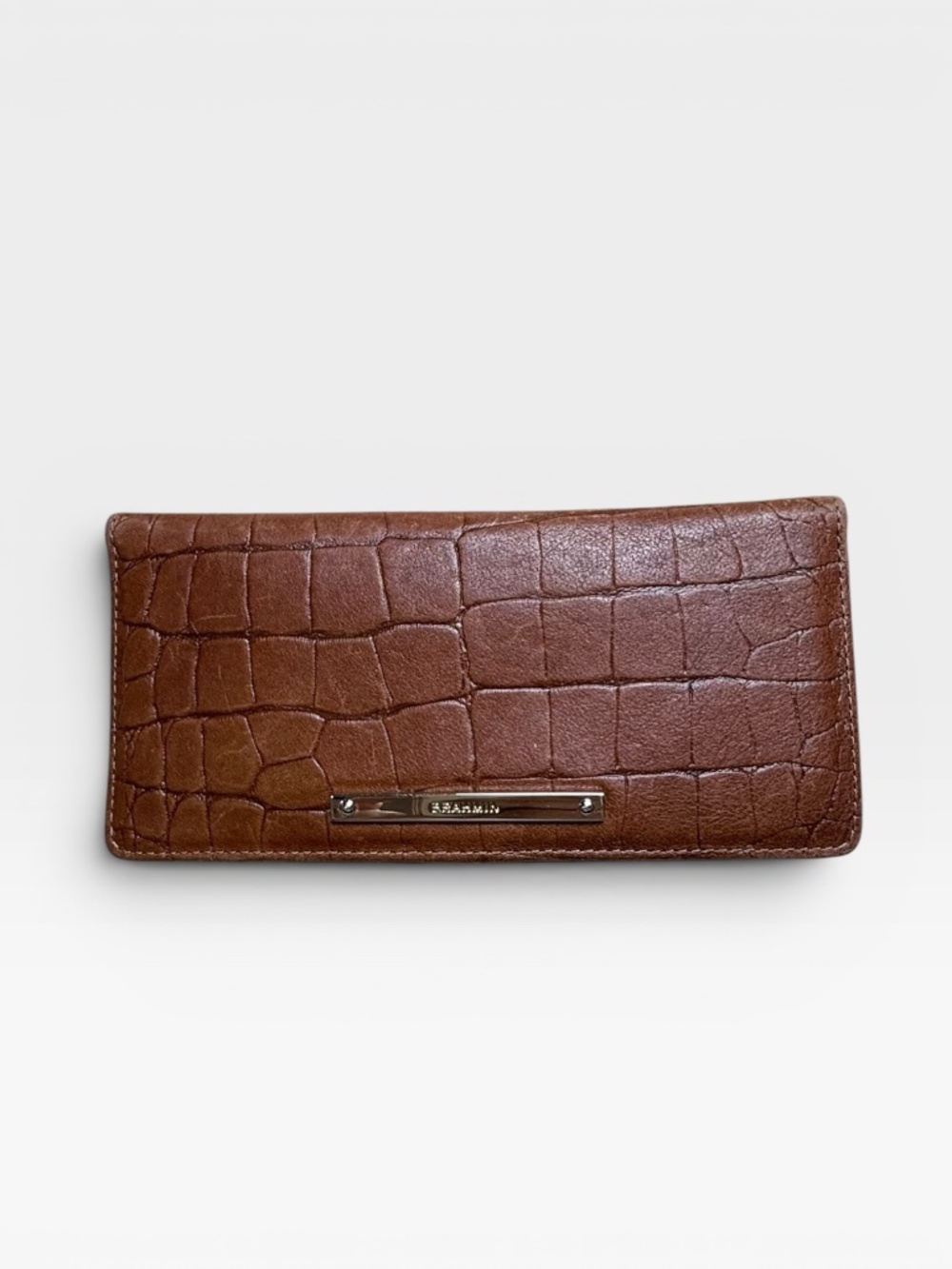 Brahmin Ady Tan Tidewell Slim Leather Wallet‎ OS